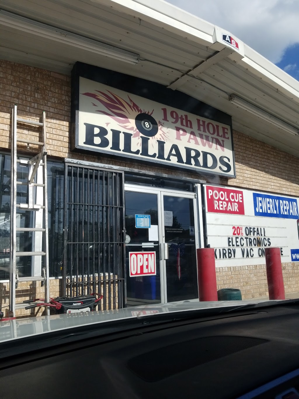 19th Hole Billiards Pawn Shop in Killeen 1520 S Fort Hood St